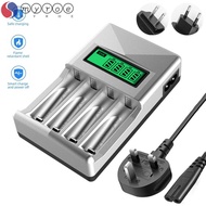 MYROE AA/AAA Battery Charger Rechargeable Batteries Adapter Smart Charging Tool