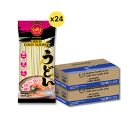 อุด้งเส้นแบน 400 ตรากระต่าย - DRIED FLAT UDON NOODLES Rabbit Brand เส้นเหนียวนุ่ม หนึบ อร่อย สไตล์ญี