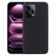 全城熱賣 - 適用於小米 Redmi Note 12 Pro 5G China TPU手機殼（黑色）