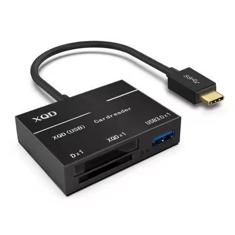 New Type-C to XQD/SD High Speed Card Reader USB3.0 Camera Computer Kit Adapter for Sony G Series Lex