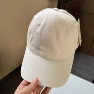 Japans UNIQLO baseball caps for men and women cotton pure color shading tourism hat joker students U