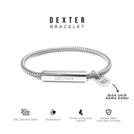 PROJECT NINETYSEVEN - Dexter Bracelet - Custom Name Bracelet for Men and Women, Rust-Resistant