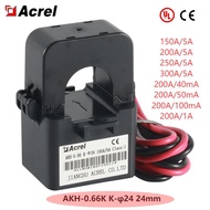 Acrel CT AKH-0.66 K-10 K-16 L-24 K-36 K-50 Current 5A 20A 40A 60A 50A 100A 200A 250A 300A 20MA 40MA 