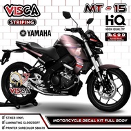 Stiker Striping Yamaha MT 15 Fullbody Variasi Petronas