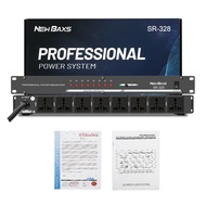 NEW BAXS Pengurus kuasa  SR-328/SR-328V 8-channel 40 amp power controller Audio system power timing 