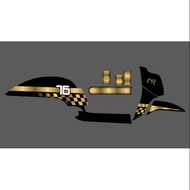 Striping all cafe racer