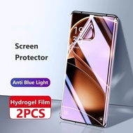 2Pcs Anti Spy Privacy Soft Hydrogel Film For Oppo F33 F31 Pro F33Pro F31Pro Plus Anti Blue Light HD 