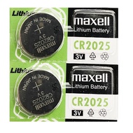 [SG] [2 Pieces] Maxell CR2025 Lithium Cell Button Battery