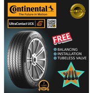 CONTINENTAL ULTRACONTACT UC6 215/55R18 NEW TYRE TIRES TAYAR BARU RIM 18 X50 OMODA 5 ONLINE FREE INST