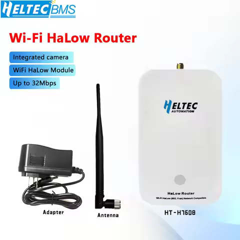 Heltec Dual-band Gateway Wi-Fi HaLow HT-H7608 IEEE 802.11ah Wi-Fi Extender 3km Long Distance Gateway