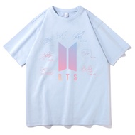 COD BTS T-Shirt Bangtan Boys Tshirt Harajuku ins Korean style t-shirt Cozy Tops bts Signature Print