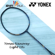 Yonex Nanoray Light 18i Badminton Racket (30lbs FREE Grip