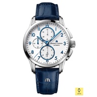 MAURICE LACROIX PT6388-SS001-120-4 / Men Analog Watch / Pontos Chronograph 43mm / Automatic / Leathe