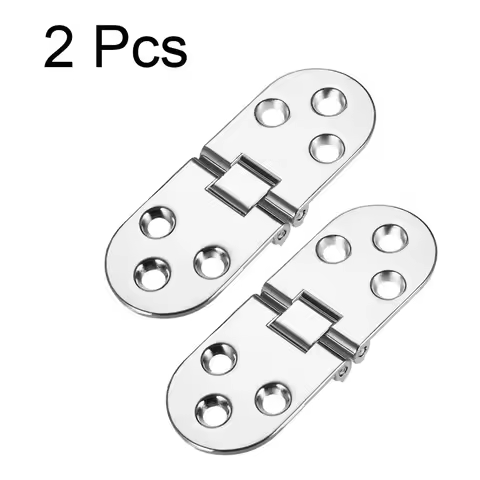2pcs 78*30mm Hinges Folding Table Zinc Alloy Hinges For Flip Top Table Cabinet Door Furniture For Do