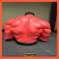 Marvel RED Hulk Bust Bank - Hulk Piggy Bank