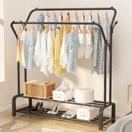 Inaso Rak Gantungan Baju Besi Stand Hanger Display Butik Rak Gantung Jemuran Pakaian Topi Tas Portab