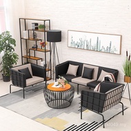 Coffee Table Studio Creative Office Chair Single Clothing Store Double Nordic Sofa Industrial Style 