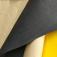 Black Chrome Tanned 1.5-1.8mm Calf Leather  (C010) per SQ ft