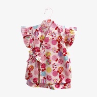 兒童浴衣 和服 居家服 套裝 (購自日本)