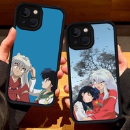 S97 InuYasha Casing for iphone 8 13 6s 6 7 14 Black PlusPro Max