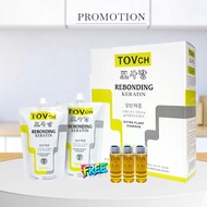 TOV - โปรแถม 3 ขวด ชุดครีมยืดผสมเคราตินถุงใหญ่ ครีมยืด 1250 g.+ ครีมโกรก1250 g.