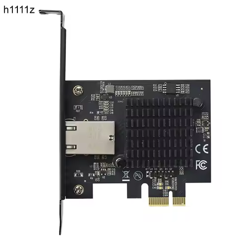 10G PCIE Network Card PCI Express 4.0 X1 to RJ45 Ethernet 1G/2.5G/5G/10Gbps Server LAN NIC Card Supp