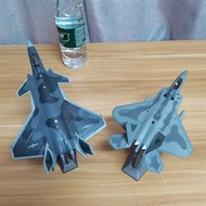1/100 US Aaa F22 Raptor Stealth Fighter J-20 Aircraft Alloy Model Military Simulation Static Orn
