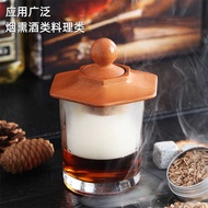 Smoker Wooden Bartending Cocktail Smoking Set Whiskey Smoker Box Set