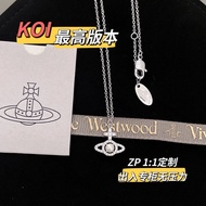 【1:1】 213310 Queen West Rhinestone Pearl Necklace