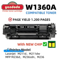 Compatible 136A W1360A Laser Toner Cartridge For HP LaserJet M211d M211dw MFP M236d M236dw M236sdn M