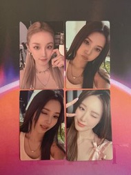[包本地平郵]  (G)I-DLE <HEAT> blaze ver. target exclusive photo card idle小卡: soyeon, yuqi, shuhua