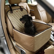 zongjiaot ผ้าคลุมเบาะนั่งนิรภัยในรถสำหรับสุนัขแบบ2 In 1พับได้หนา900D สำหรับเดินทางในกันน้ำไนลอน