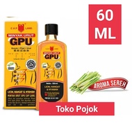 GPU minyak urut - minyak GPU - GPU 100ml - GPU 60ml - GPU 30ml - GPU Cap Lang