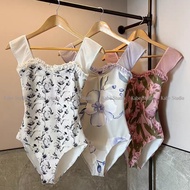 Kabe One-piece Ballet jumpsuits  women's sleeveless printed one-piece dress  body dress  aerial yoga