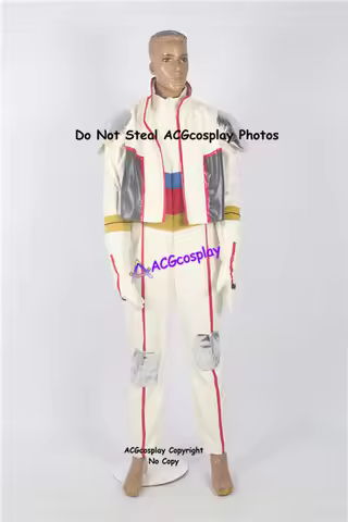 Yu-Gi-Oh Arc V Yugo Cosplay Costume acgcosplay Faux Leather Garment