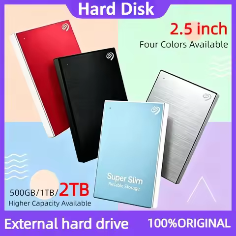 For Seagate External 2TB Encrypted USB 3.0 Mobile Hard Drive with 5TB Expansion Capacity, Genuine 4T