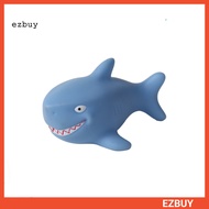 [EY] Bath Toy Flashing Light Cartoon Shark PVC Baby Shower Toy for Bathroom