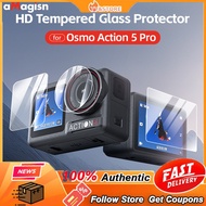 aMagisn DJI Action 5Pro HD Tempered Film Lens Screen Protector Action Camera Accessories