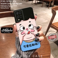 HP Softcase Oppo A54 Fashion Case Cartoon Case Oppo A54 Silicone TPU Pro Camera Casing Oppo A54 Cove