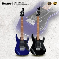 Ibanez GIO GRX20 (HH) Double Humbucker Electric Guitar - Black Night / Jewel Blue - GRX20-BKN / GRX2