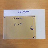 10pcs Brown Manila with self sealing 6"x9" (L 228mm/ 22.8cm x W 152mm /15.2cm)