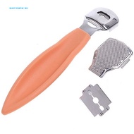 Quer_ Cosmetic Tool Corn Pedicure Foot File Callous Remover with 10pcs Blades