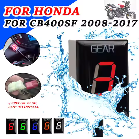 Motorcycle Accessories Gear Indicator Display Meter Ecu Direct Mount Speed Display For Honda CB400SF