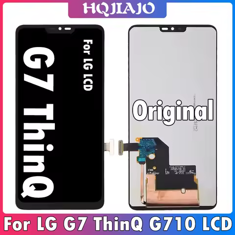 Original For LG G7 ThinQ LCD Display G710EM G710EMW G710EAW G710AWM G710N With Frame G7 Display Scre