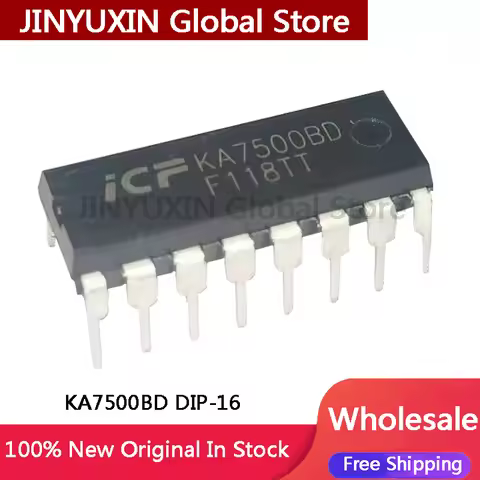 10-50pcs KA7500BD KA7500 power controller DIP-16 IC Chip In Stock Wholesale