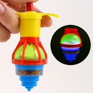 Kids Spinning Gyro Light Top Toy School LED Flash Light Gyro / Gasing Lampu / Mainan Lampu