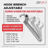 Grip-On AdjustableHOOK Wrench Flexible Steering Wheel Wrench/ - Flexible Hook Wrench
