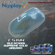 NIJIPLAY AIKKA CS144 NIAGARA OLD SCHOOL SUPREME SOLID COLOUR 2K CAR PAINT