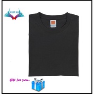 Round neck Cotton TShirt - OREN SPORT CT51 Charcoal