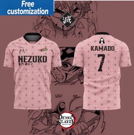 2026 New The Football-themed Collaboration Jersey Of Bandai's "Demon Slayer" Features "KAMADO" And T